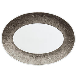 Oval Platter - 'Italian Renaissance' Platinum