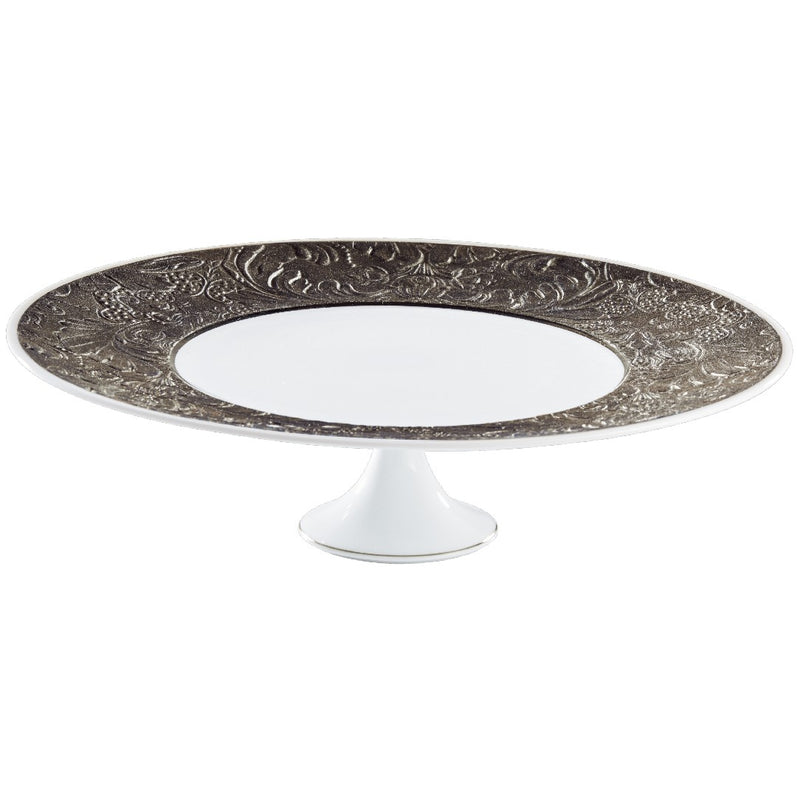 Petit Four Stand 27cm - 'Italian Renaissance' Platinum