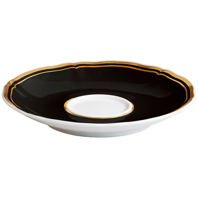 Coffee Cup & Saucer - Mazurka Black