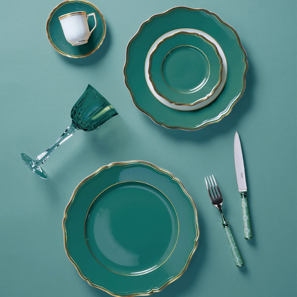Coffee Cup & Saucer - Mazurka Turquoise