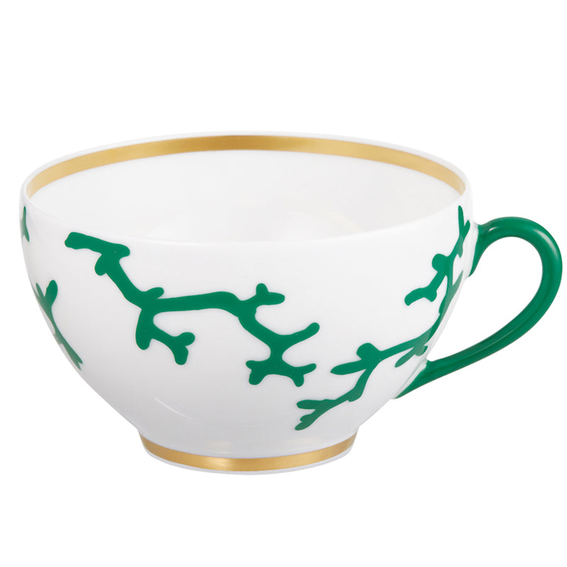 Breakfast Cup and Saucer - Cristobal Emerald