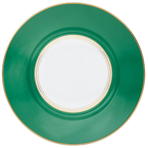 Dinner Plate Flat Rim No.3 - Cristobal Emerald