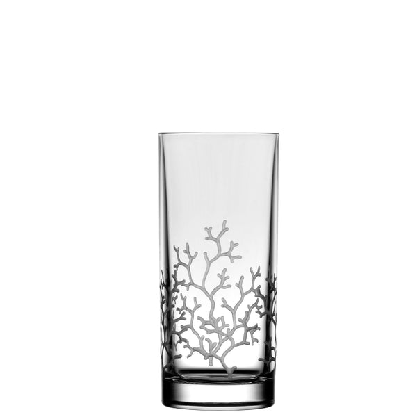 Coral Clear Cocktail Highball Glass