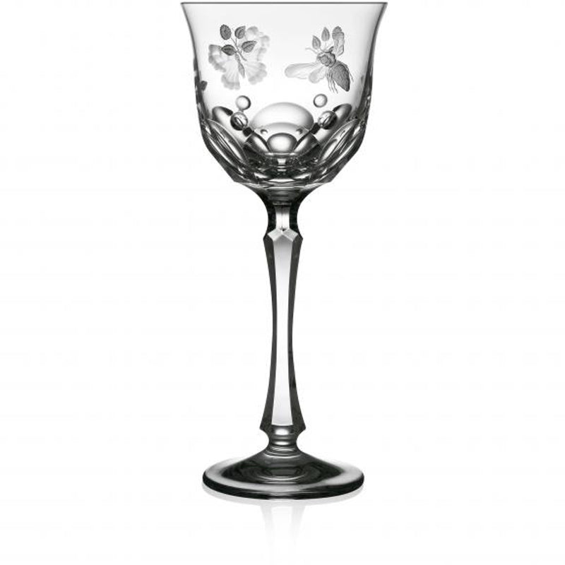 Springtime Clear Water Glass Open Shaped