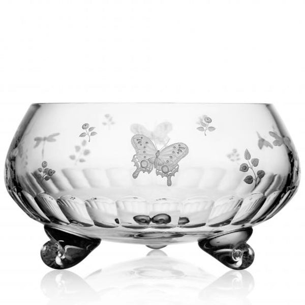 Springtime Clear Footed Bowl 33cm