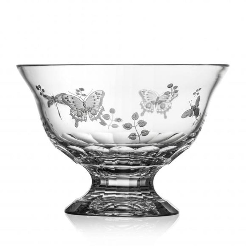 Springtime Clear Footed Bowl 20cm