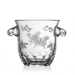 'Springtime' Clear Ice Bucket in Crystal by Varga Crystal