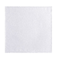 Portofino Fiori Linen Napkin in White by Le Jacquard Français