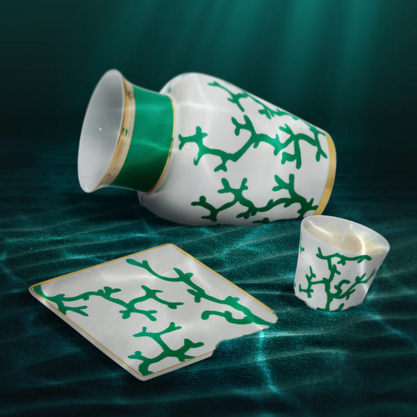 Vase in a Gift Box - Cristobal Emerald
