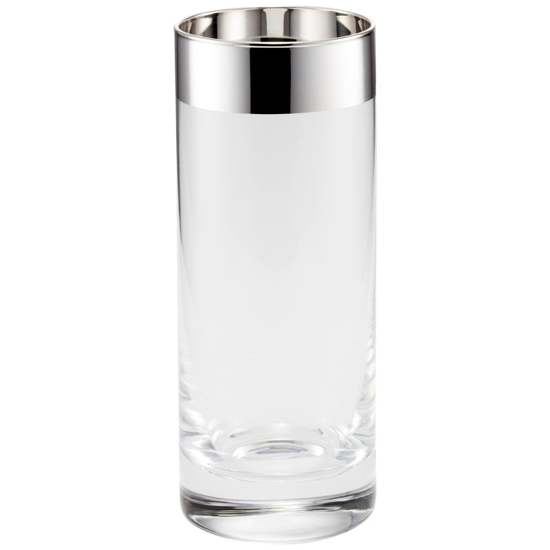 Longdrink Glass "Paris" - Fine Silver Decor by Sonja Quandt