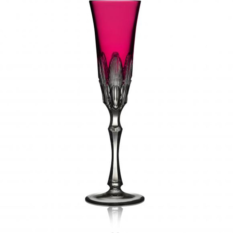 Captiva Raspberry Champagne Flute