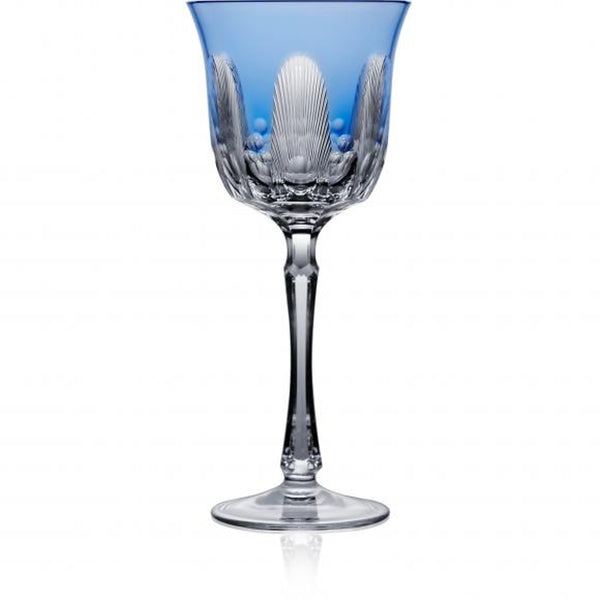 Luxury Water Glass in Sky Blue Crystal – Captiva by Varga Crystal
