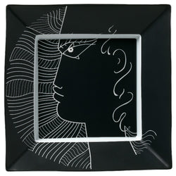 Square Trinket Tray 'Gabier de Vigie' Jean Cocteau by Raynaud