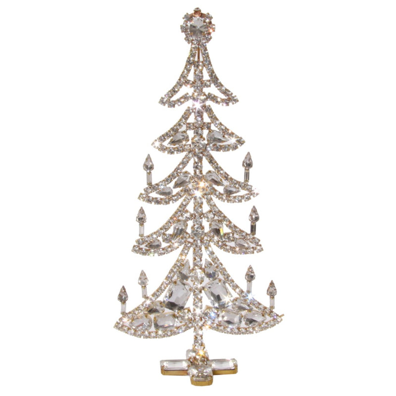 Jewelled Christmas Tree with Candles