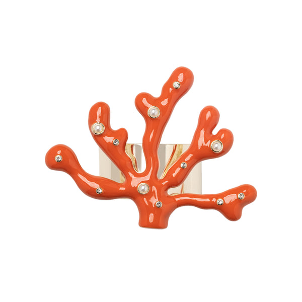 Coral Napkin Ring by Joanna Buchanan | Set of 4