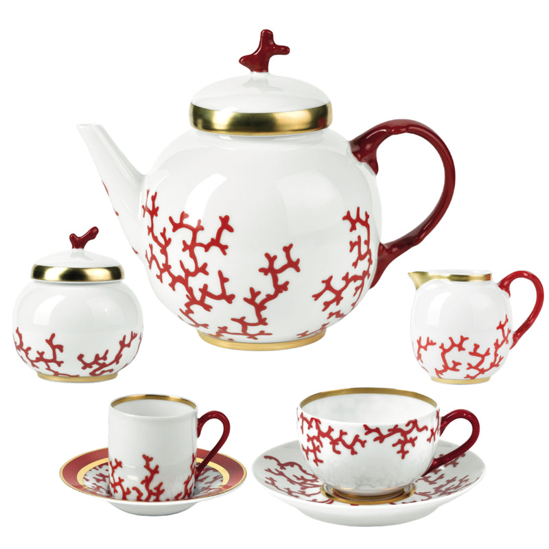 Tea/Coffee Set of 15 Pieces - Cristobal Rouge
