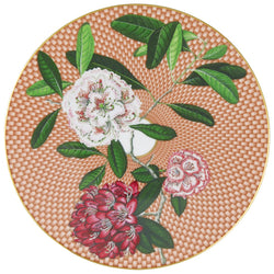 Dessert Plate Rhododendron - Trésor Fleuri