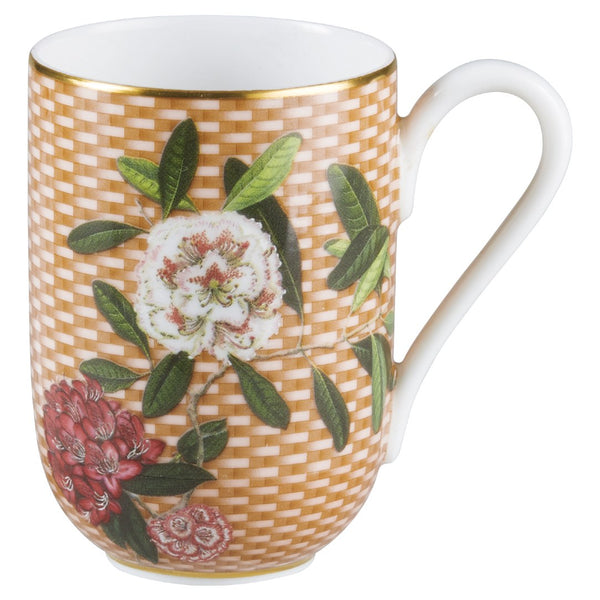Espresso Cup and Saucer Rhododendron - Trésor Fleuri
