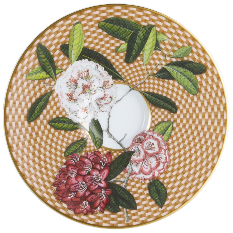 Espresso Cup and Saucer Rhododendron - Trésor Fleuri