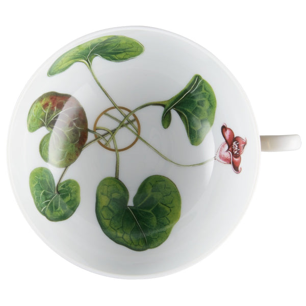 Tea Cup and Saucer Asarum - Trésor Fleuri