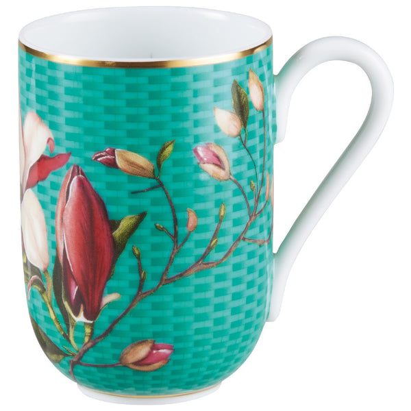 Espresso Cup and Saucer Magnolia - Trésor Fleuri