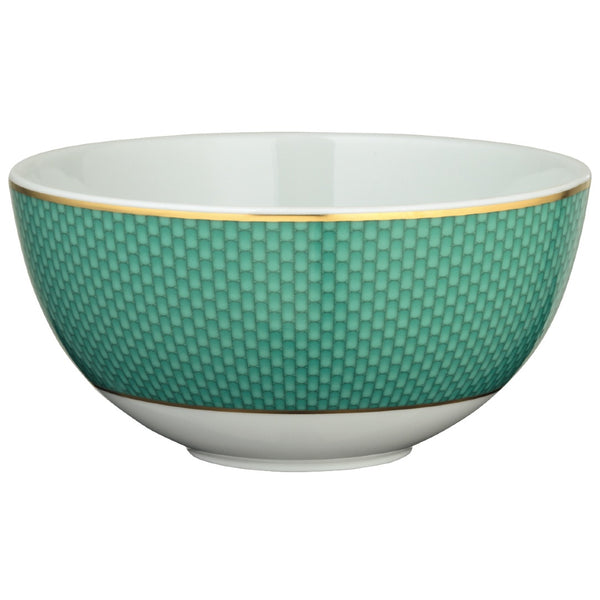 Bowl Turquoise Pattern No 2 14 - Trésor