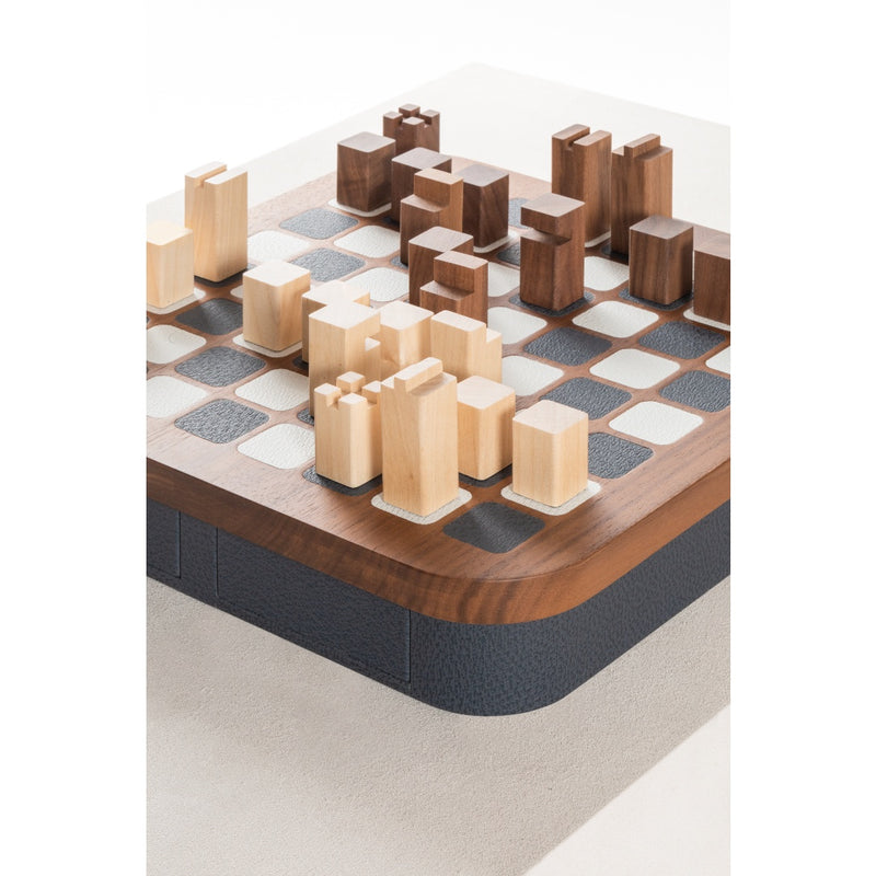 'Delos' Wood Chess Set by Giobagnara