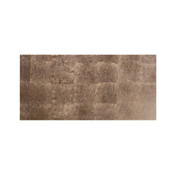 Double Coaster Silver Leaf in Taupe by Posh Trading Company