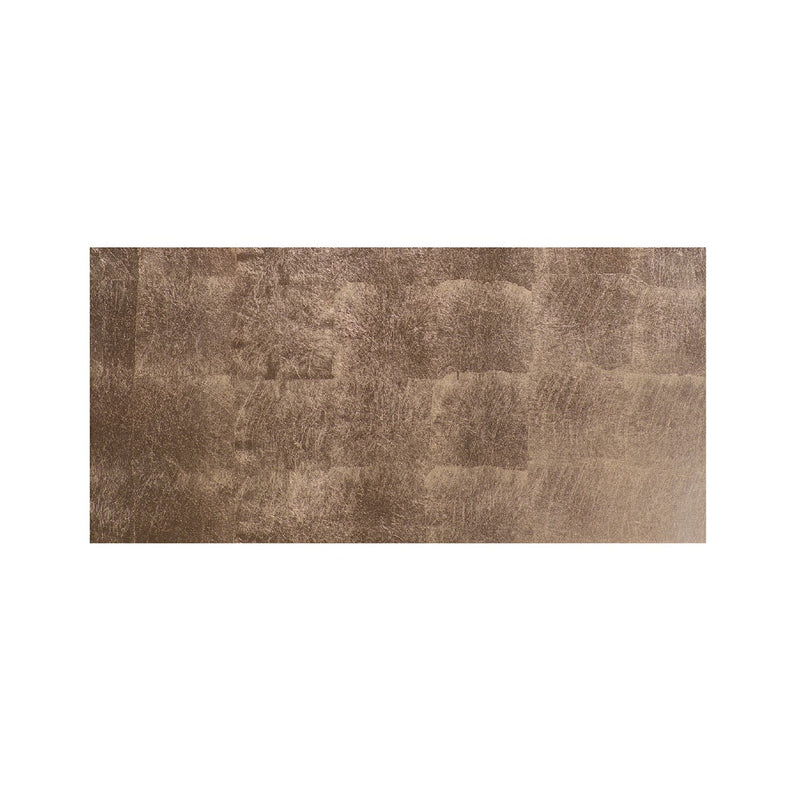 Double Coaster Silver Leaf in Taupe by Posh Trading Company