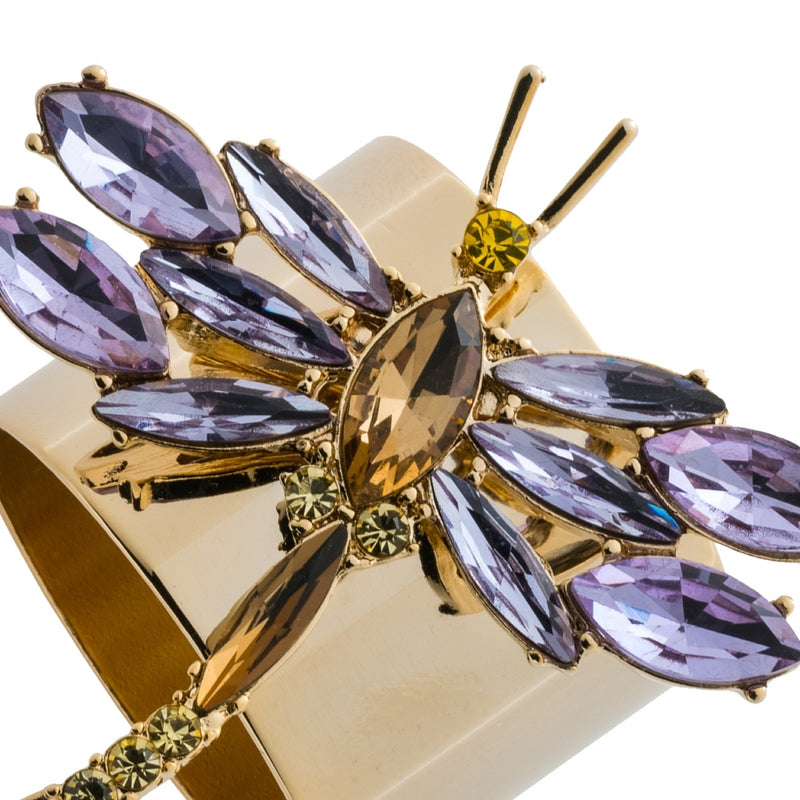 Amethyst clearance napkin rings