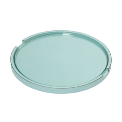 Grourmet Round Serving Tray in Light Blue by Giobagnara