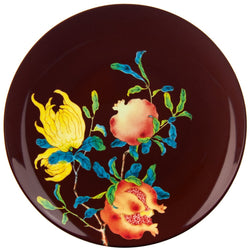 Dessert Plate with Brown Background - Harmonia