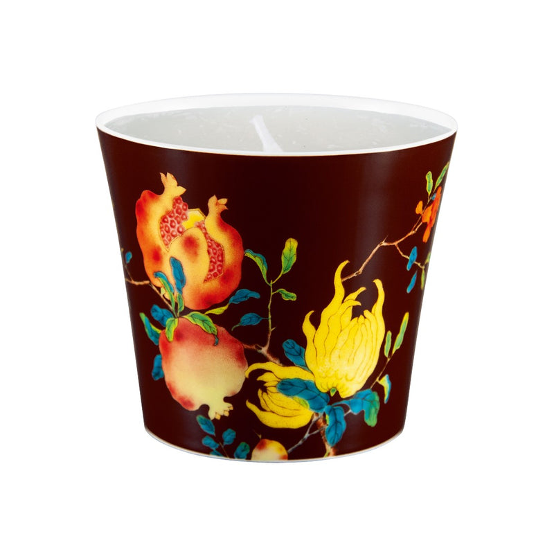 Candle Pot Brown in a Gift Box - Harmonia