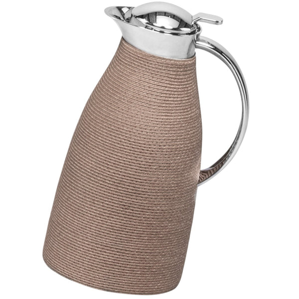 Insulated Carafe 'Tuileries' 1.5L in Mud by Pigment France