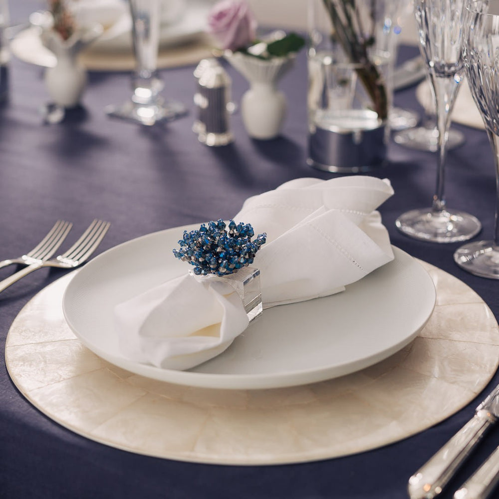 Silver napkin discount