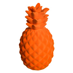 Decorative Velvet Pineapple in Orange
