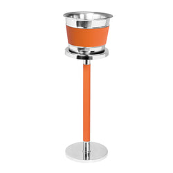 Monochrome Ocean Champagne Bucket For Two-Three Bottles and Stand Set by Giobagnara