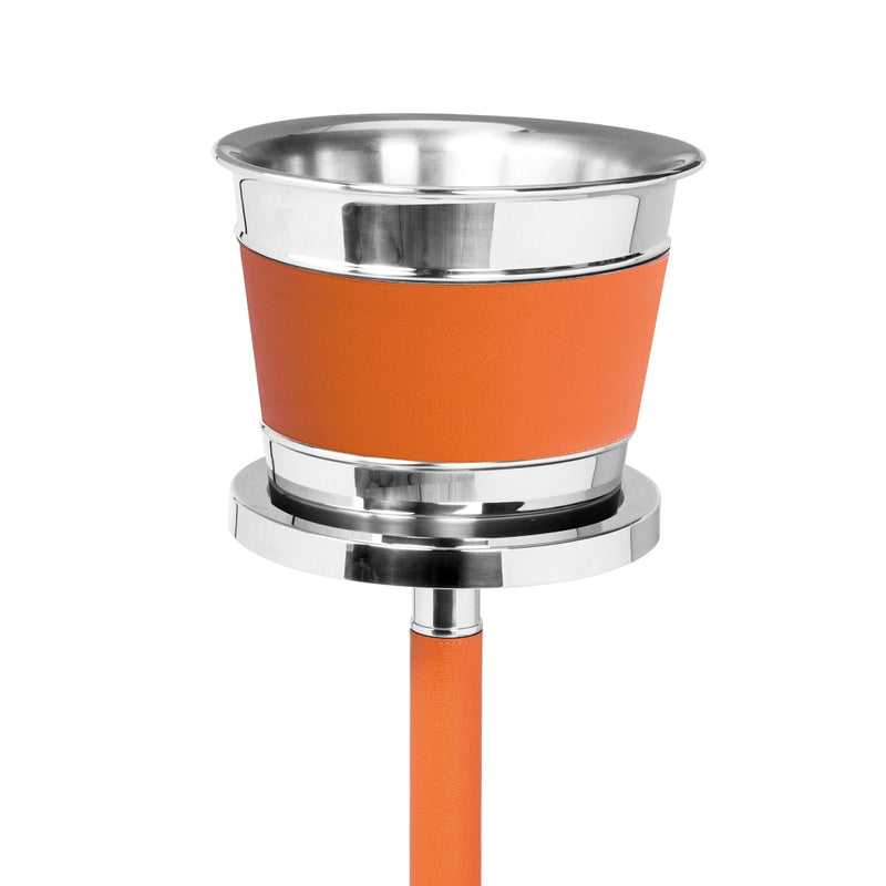 Monochrome Ocean Champagne Bucket For Two-Three Bottles and Stand Set by Giobagnara