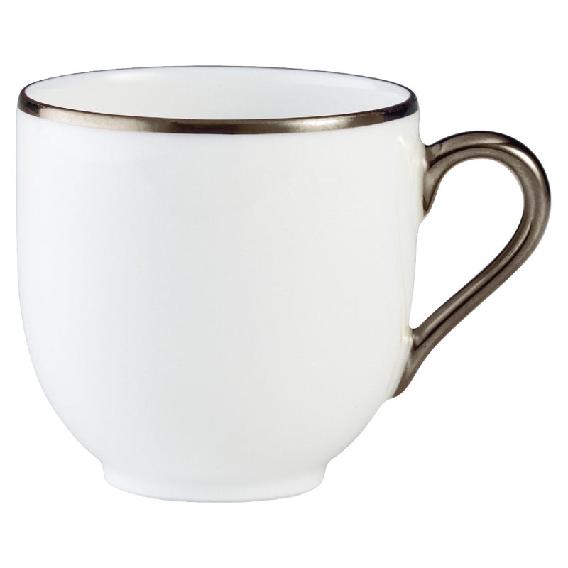Coffee Cup & Saucer - 'Italian Renaissance' Platinum
