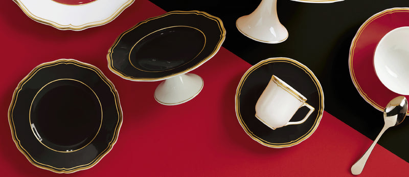 Dinner Plate - Mazurka Black