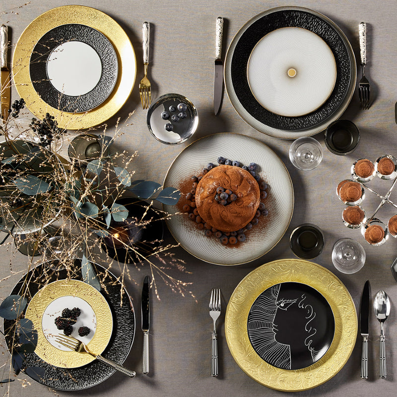 Dinnerware Set of 30 Pieces - Minéral Gold