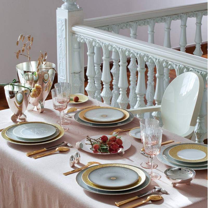Dinnerware Set of 16 Pieces - Minéral Gold