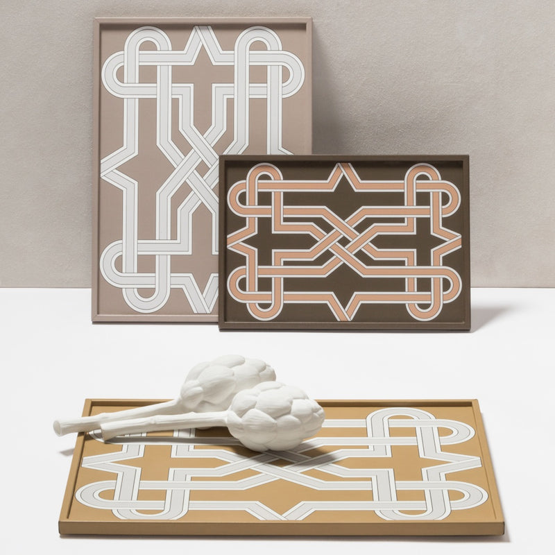 'San Marco' Rectangular Tray N.2 Mini by Giobagnara