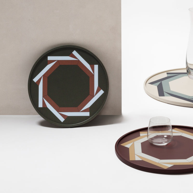 'San Marco' Round Tray N.1 Mini by Giobagnara