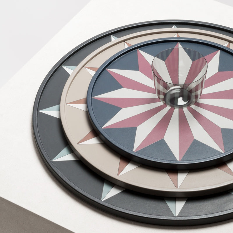 'San Marco' Round Tray N.2 Large by Giobagnara