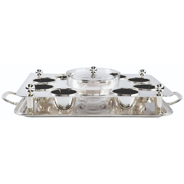Tartar set "Beef", Silver Plated by Sonja Quandt