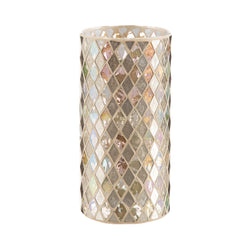 Vase Mosaic Glass - Large in Gold