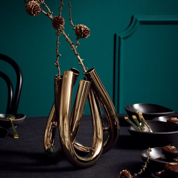 Triu Gold Vase by Rosenthal