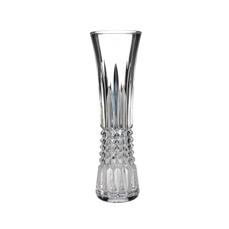 Lismore Diamond Bud Vase In Crystal by Waterford