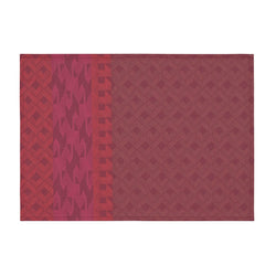 'Caractère' Coated Cotton Placemat in Red by Le Jacquard Français (set of 4)